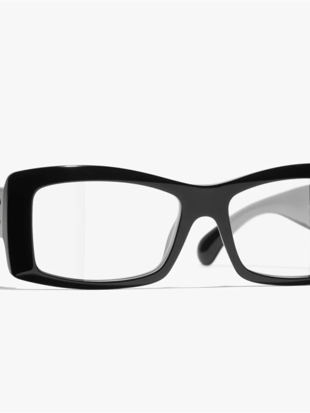 Like new CHANEL Rectangle eyeglasses - Picture 4 of 8